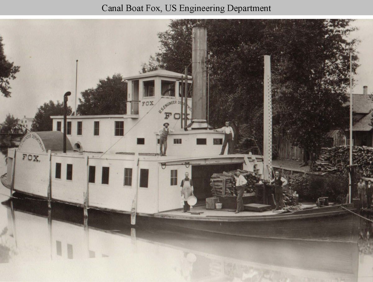 CANAL BOAT FOX, US ENGINEERING DEPARTMENT